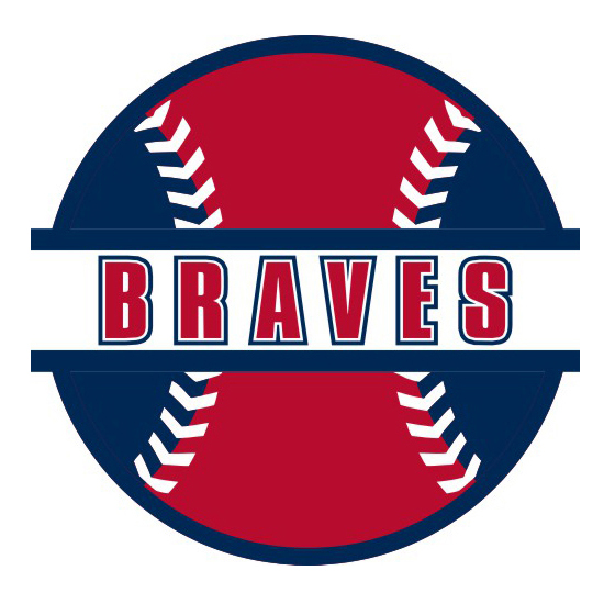 Baseball Atlanta Braves Logo decal supplier